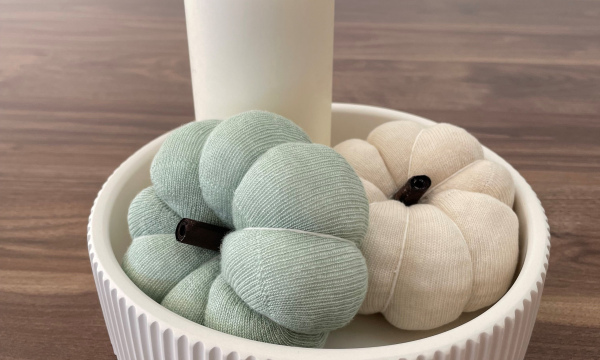 Kerzenhalter "Herbstzeit" grün